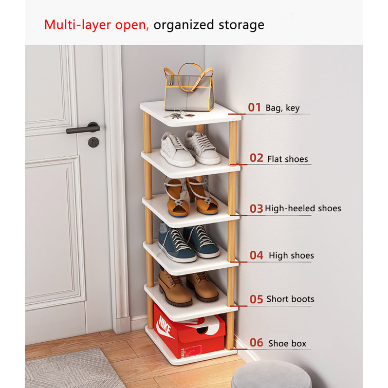 Flat best sale shoe rack